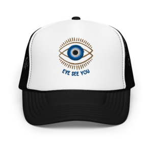 MaddHippie Eye See You trucker hat